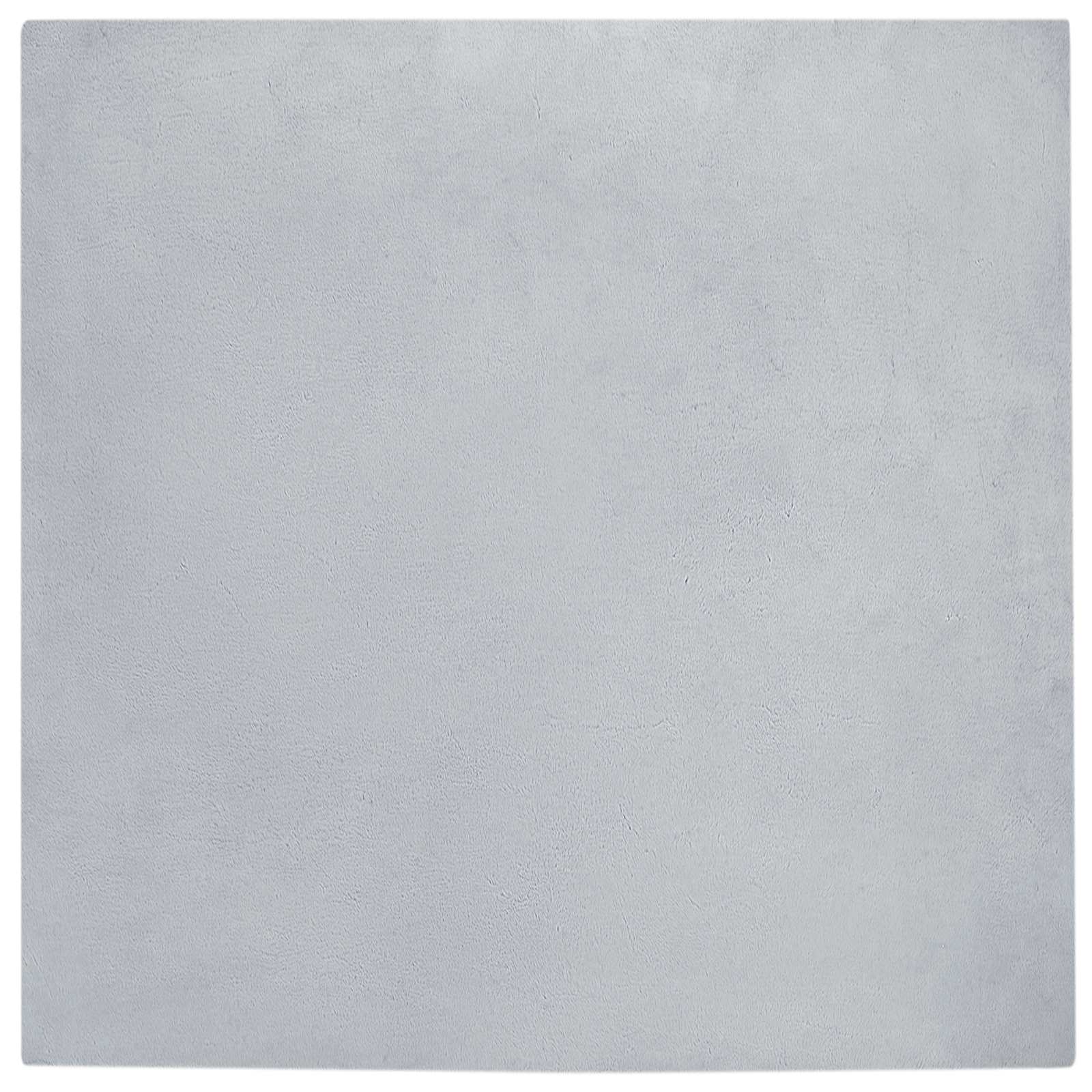 Rutschfester Kunstfellteppich Olite Polyester Grau