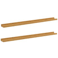 Wandregal Mit Regal 2 Pcs Holzwerkstoff