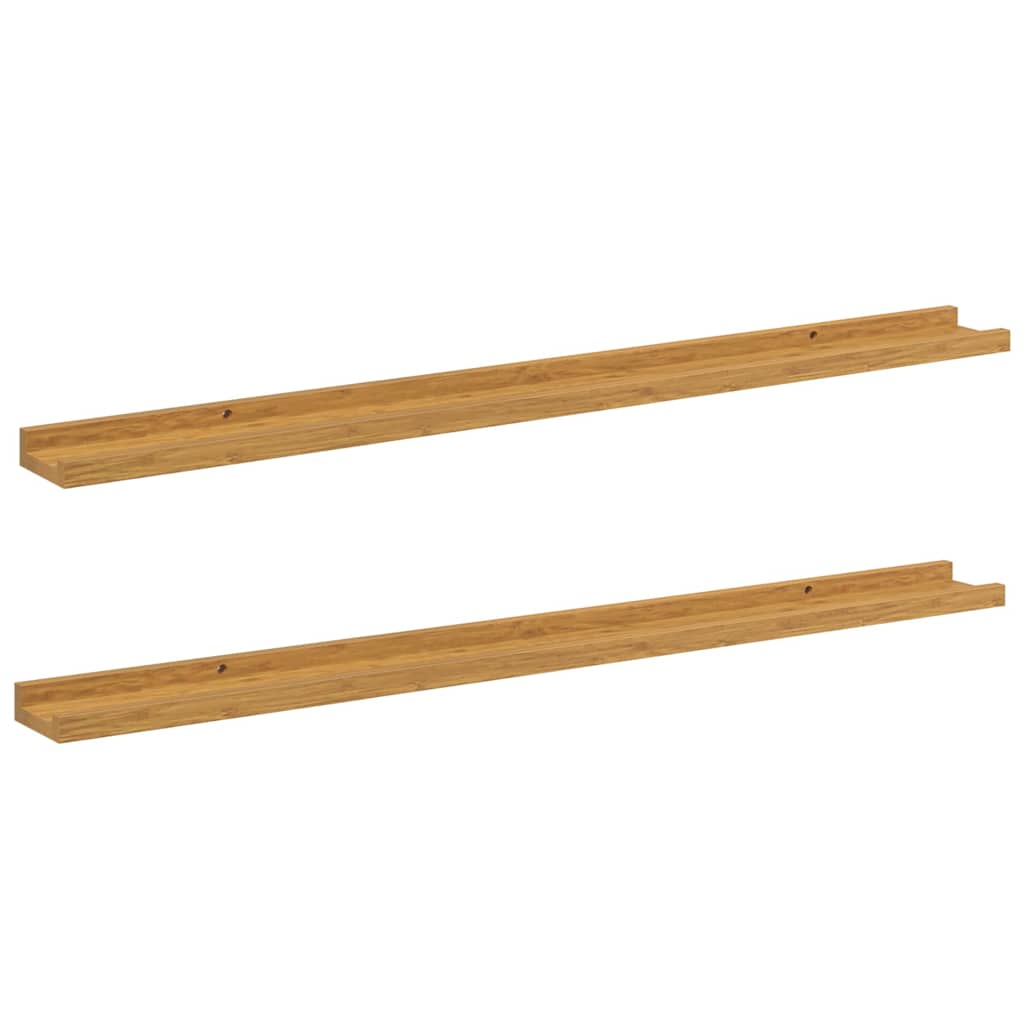 Wandregal Mit Regal 2 Pcs Holzwerkstoff