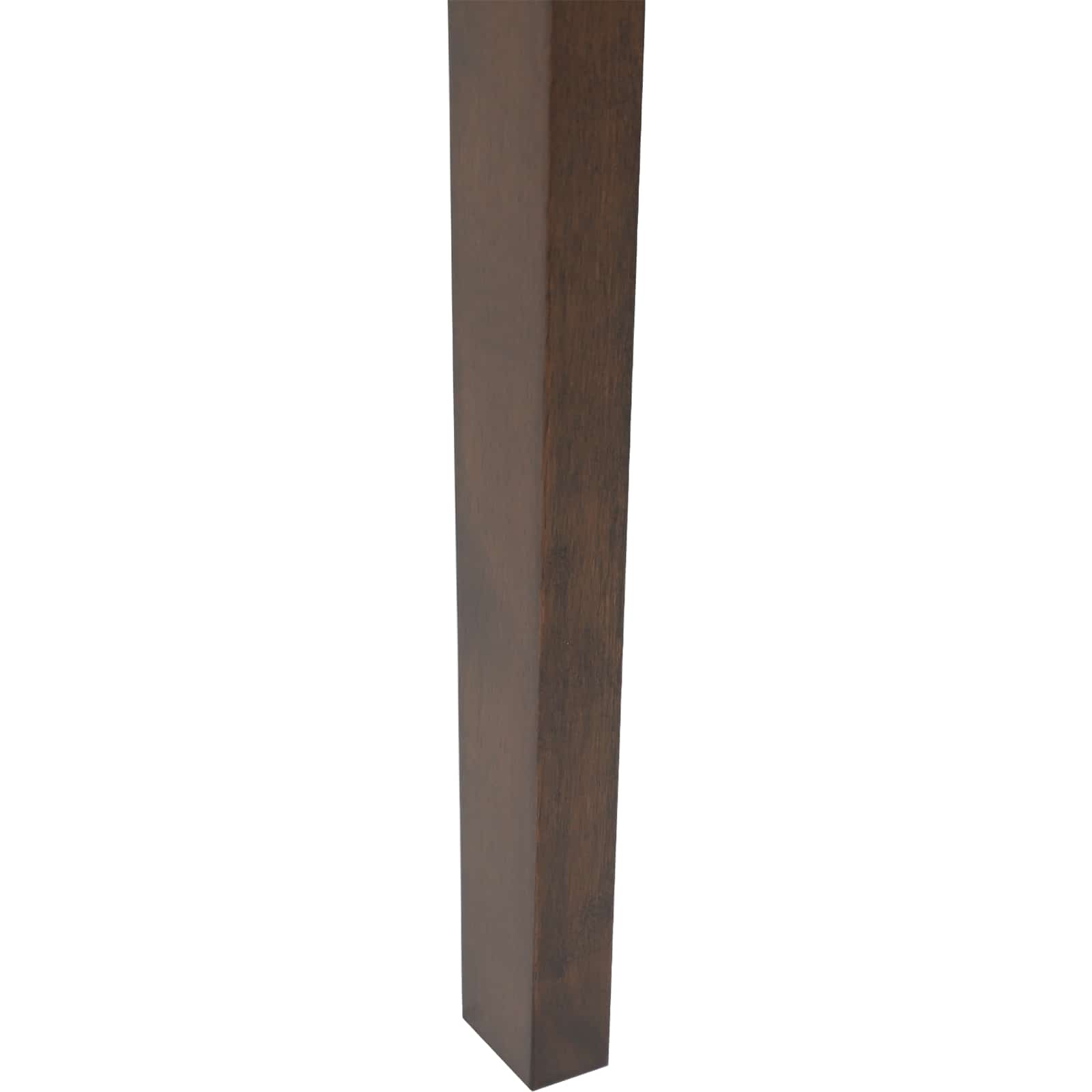 Esszimmerstuhl 2 Pcs Massives Gummiholz