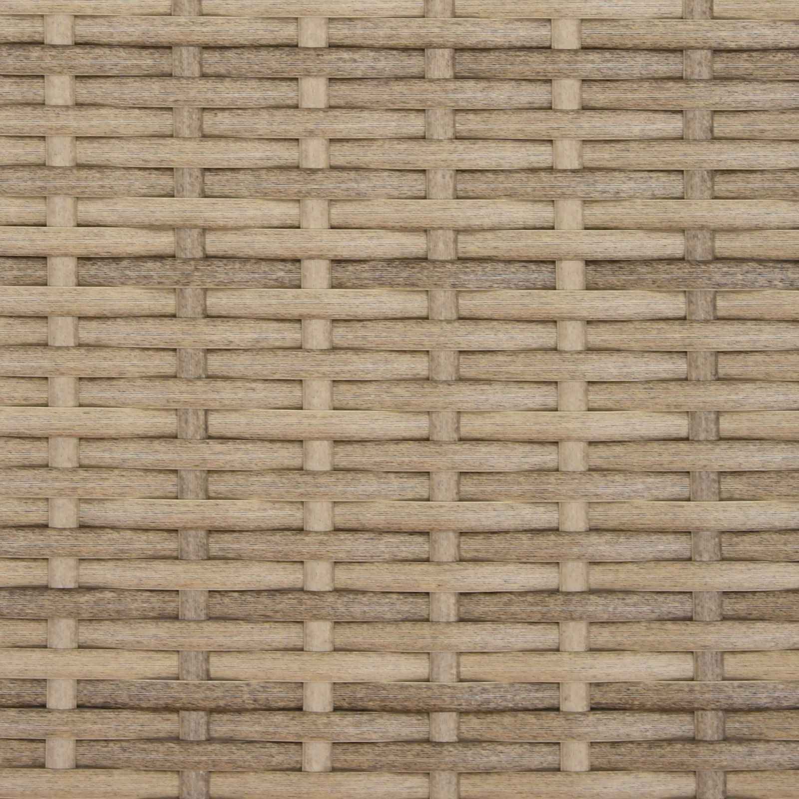 Bank Mit Kissen 115 X 65 X 72 Cm Rattan