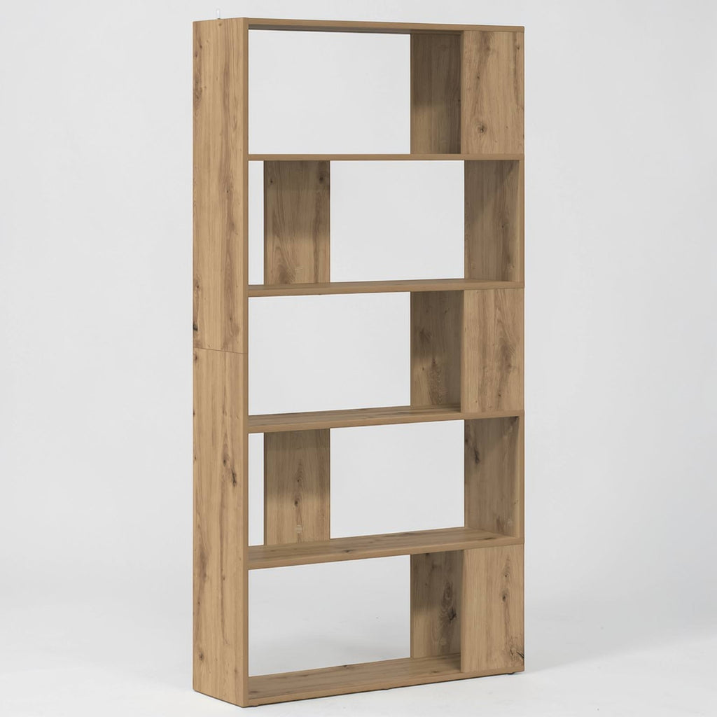 Bücherregal 80 X 24 X 159 Cm Holzwerkstoff in Artisan-Eiche