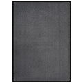Fußmatte Rutschfest Polypropylen Anthrazit 60 x 80 cm