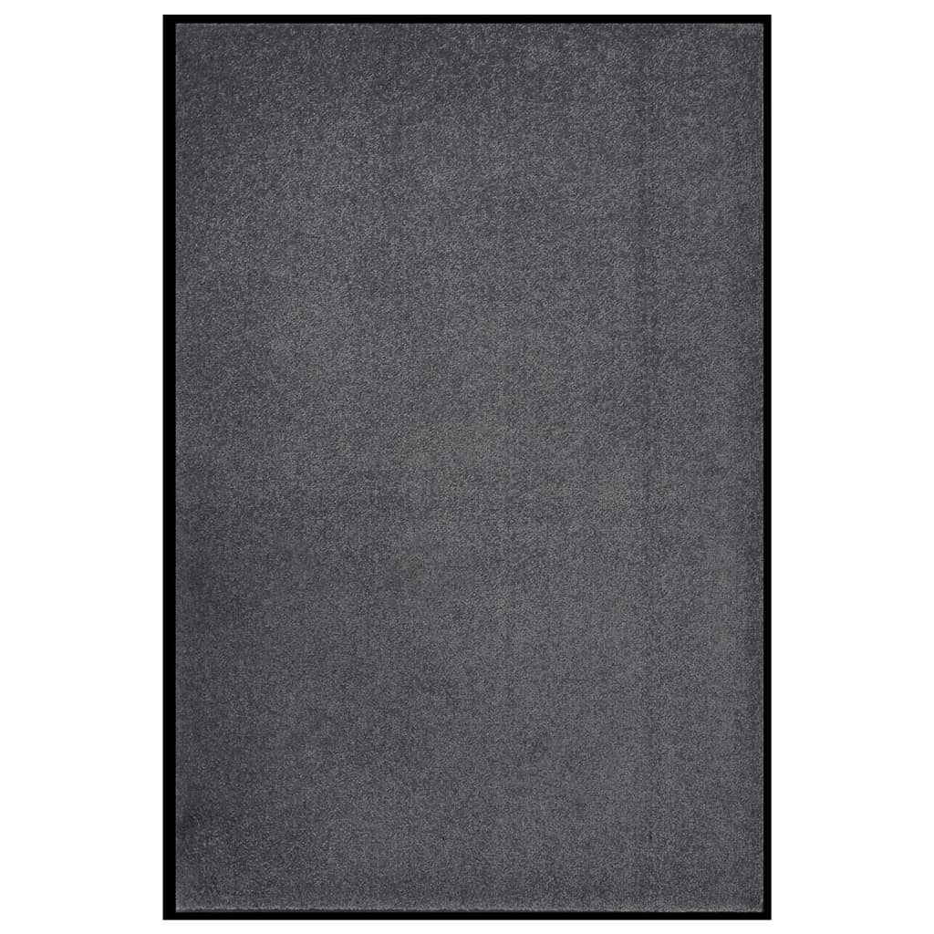 Fußmatte Rutschfest Polypropylen Anthrazit 80 x 120 cm