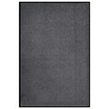 Fußmatte Rutschfest Polypropylen Anthrazit 80 x 120 cm