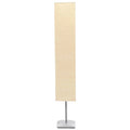 Stehleuchte 135 cm Beige Reispapier 2-flammig E14 Stehlampe mit Fußschalter