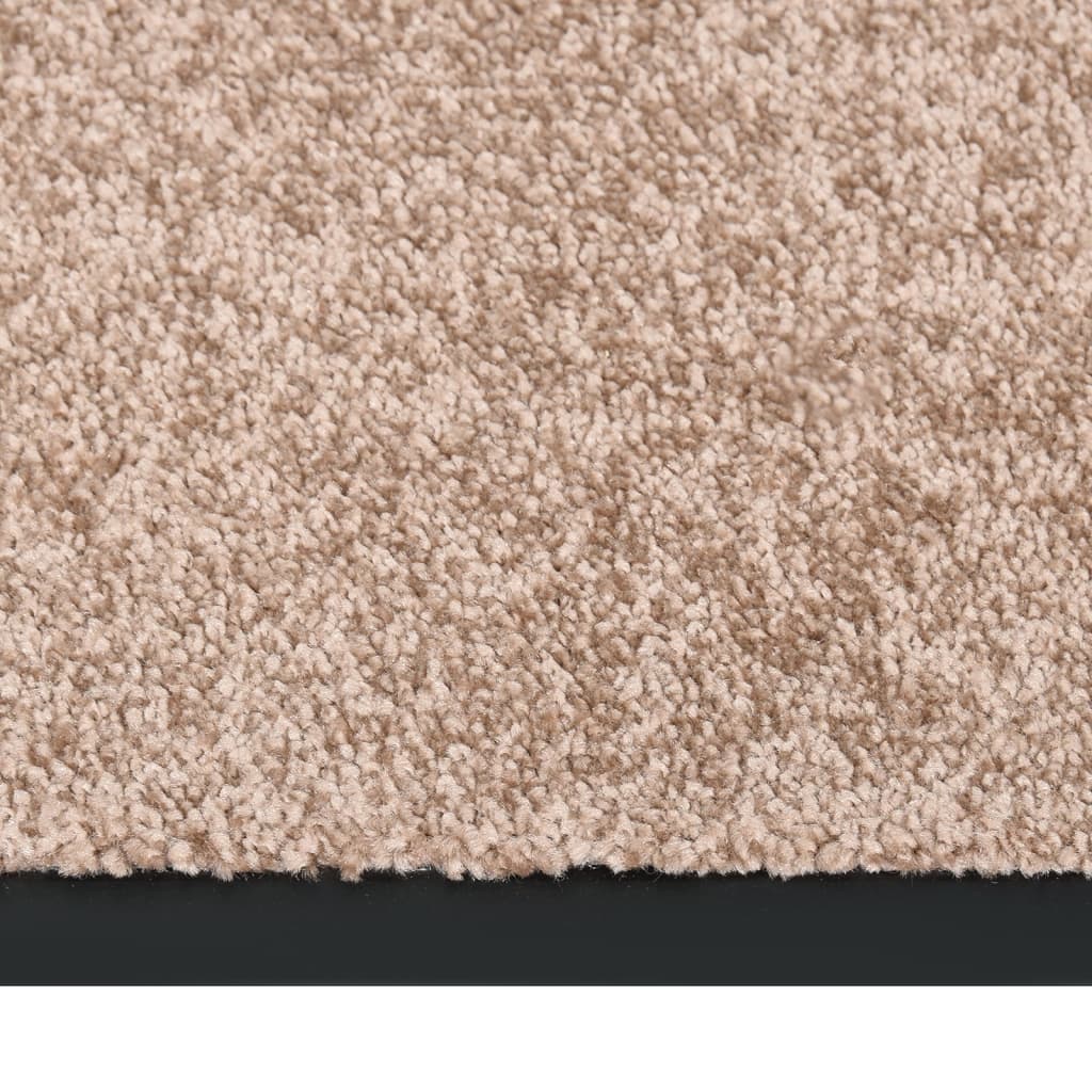 Fußmatte Rutschfest Polypropylen Beige 60 x 80 cm