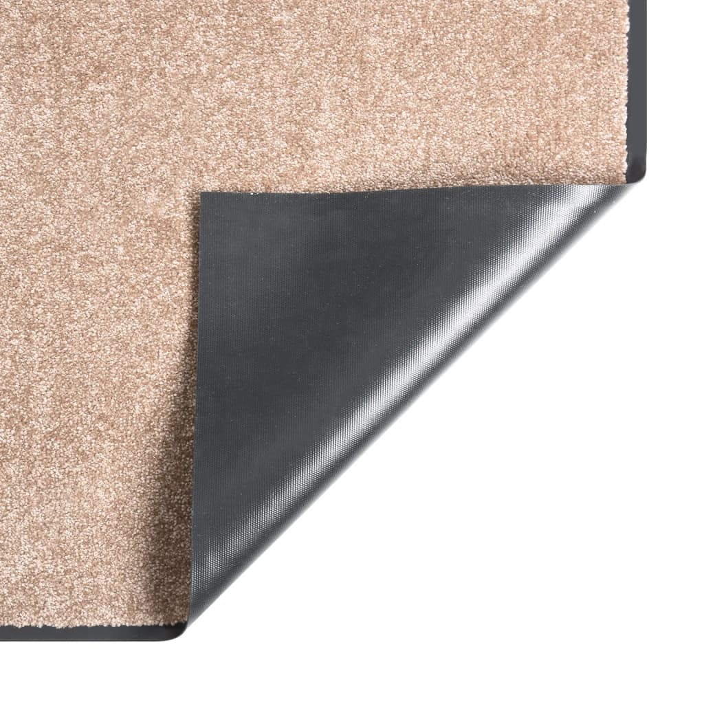 Fußmatte Rutschfest Polypropylen Beige 60 x 80 cm