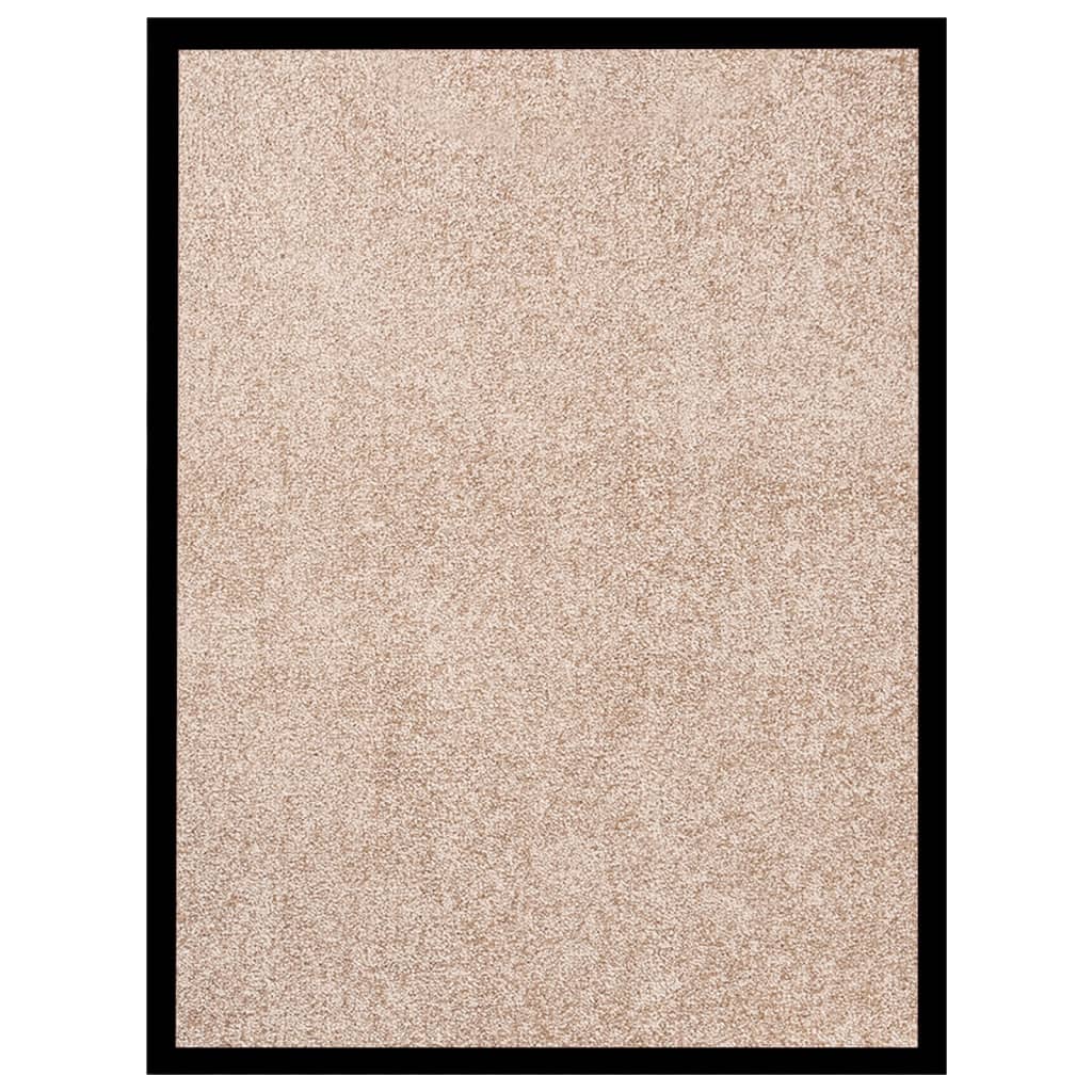 Fußmatte Rutschfest Polypropylen Beige 60 x 80 cm