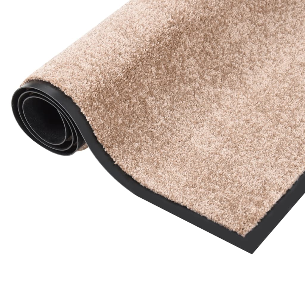 Fußmatte Rutschfest Polypropylen Beige 80 x 120 cm