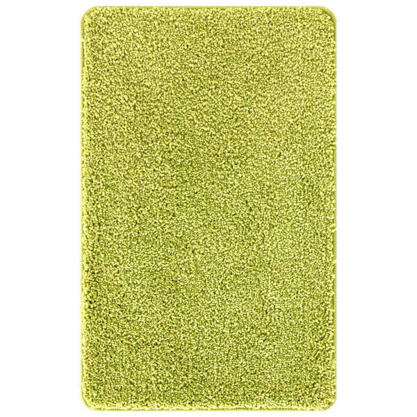 2er Set Badematte Grün Rutschfest Waschbar 50x50 & 60x90 cm