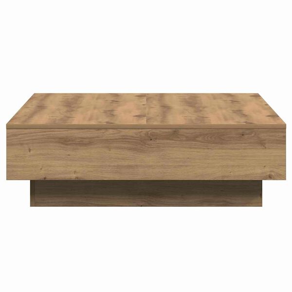 Couchtisch Artisan-Eiche 90x90x28 cm Holzwerkstoff mit Schublade