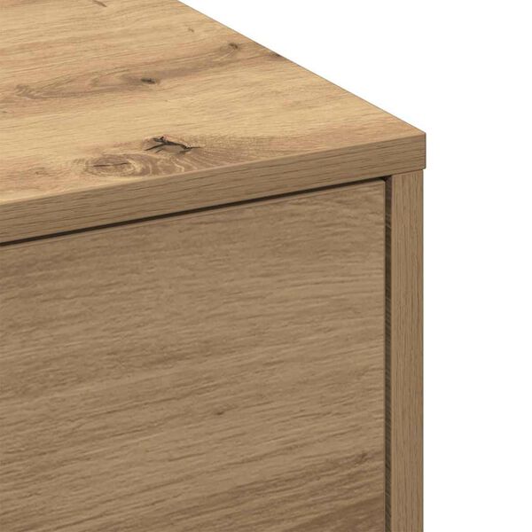 Couchtisch Artisan-Eiche 90x90x28 cm Holzwerkstoff mit Schublade
