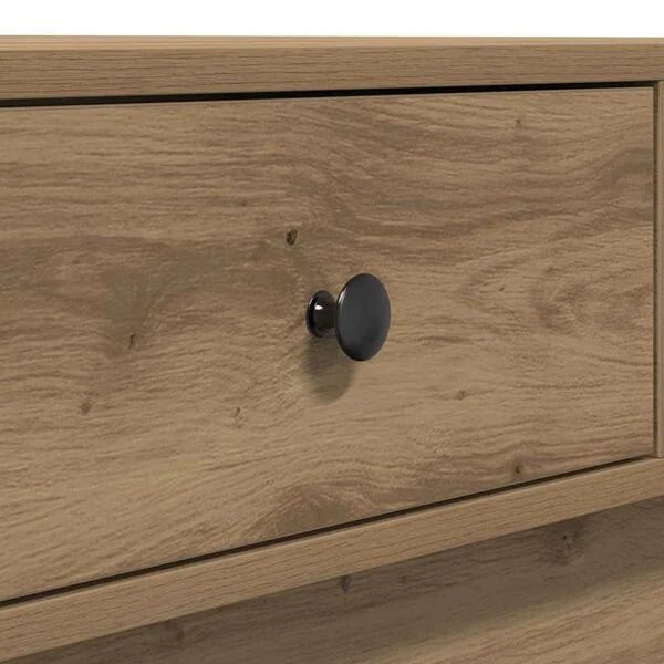 Couchtisch Artisan-Eiche 90x90x28 cm Holzwerkstoff mit Schublade
