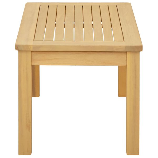 Garten-Couchtisch Akazie Massivholz Natur 70 x 40 x 36 cm