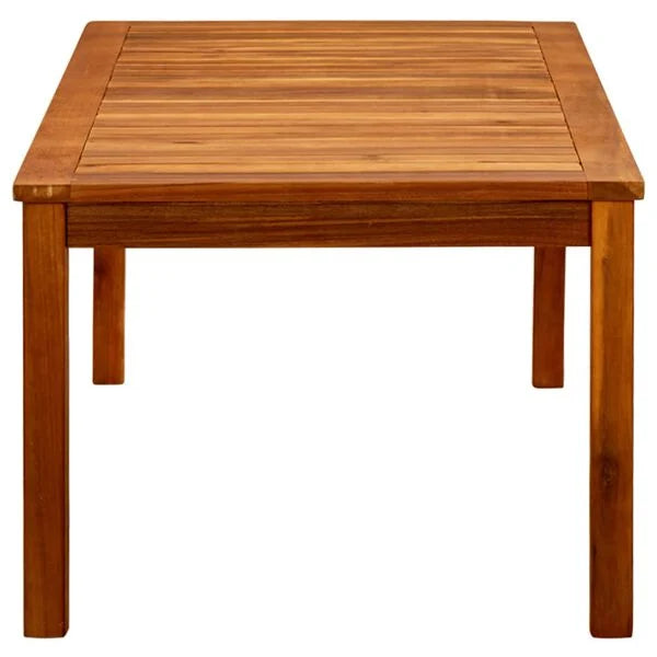Garten-Couchtisch Akazie Massivholz Braun 110 x 60 x 45 cm