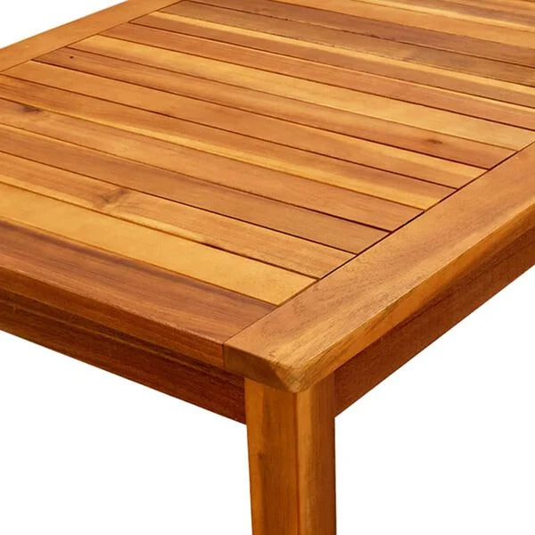 Garten-Couchtisch Akazie Massivholz Braun 110 x 60 x 45 cm