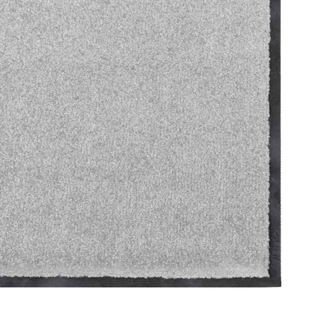 Fußmatte Rutschfest Polypropylen Grau 120 x 250  cm