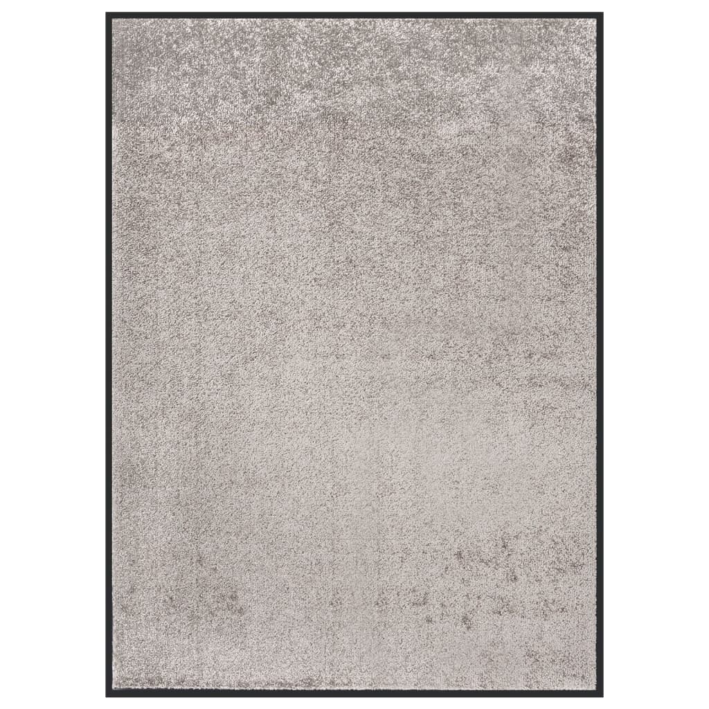 Fußmatte Rutschfest Polypropylen Grau 60 x 80  cm