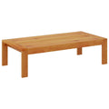 Gartentisch aus Akazienholz Natur Geölt 100 x 50 x 27 cm