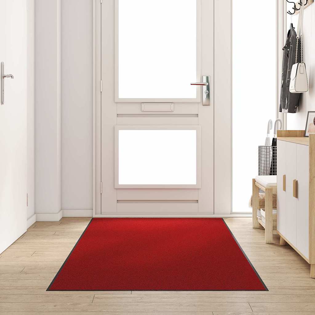 Fußmatte Rutschfest Polypropylen Rot 120 x 300 cm