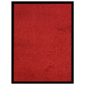 Fußmatte Rutschfest Polypropylen Rot 40 x 60 cm