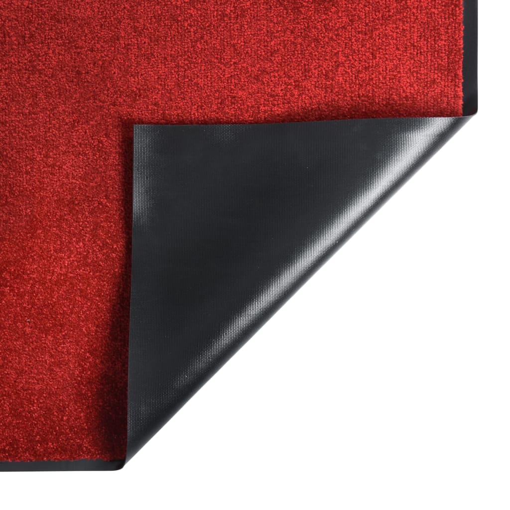 Fußmatte Rutschfest Polypropylen Rot 40 x 60 cm