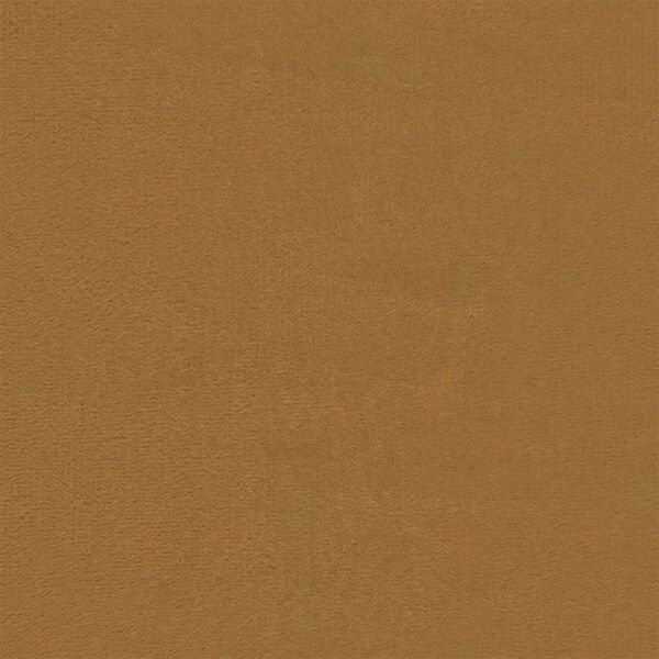 Relaxsessel Samt Braun mit Metallgestell 62 x 79 x 79 cm