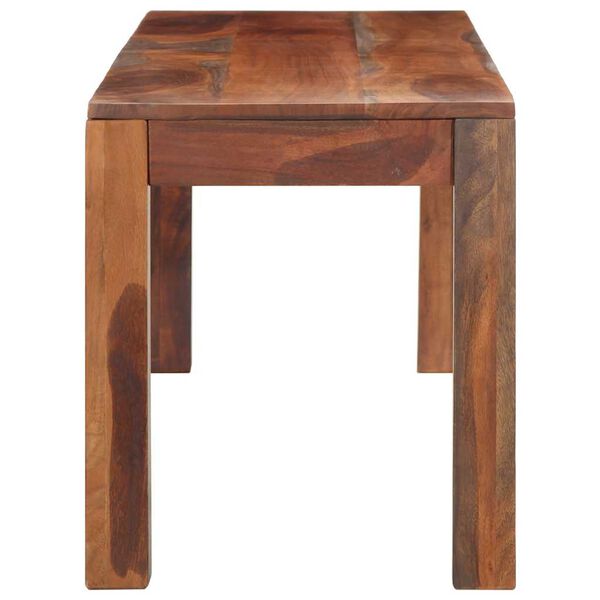 Sitzbank Akazienholz Massiv 160 x 40 x 45 cm Braun