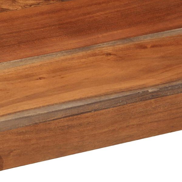 Sitzbank Akazienholz Massiv 160 x 40 x 45 cm Braun