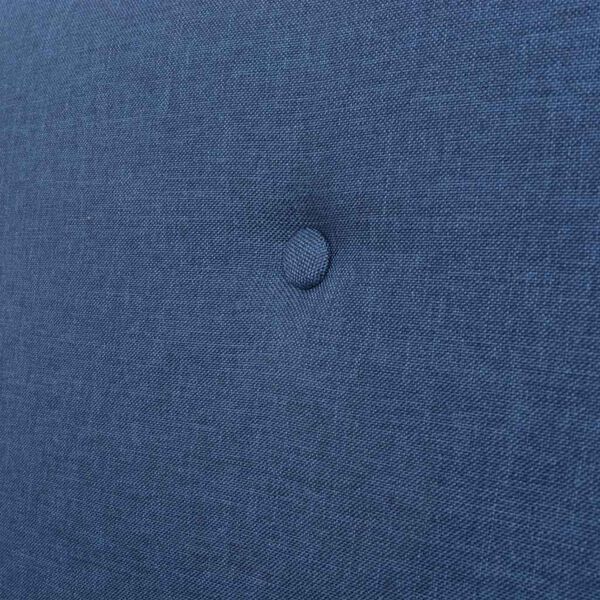 Sessel Blau Stoff 64,5x67x73,5 cm Gepolstert Modern