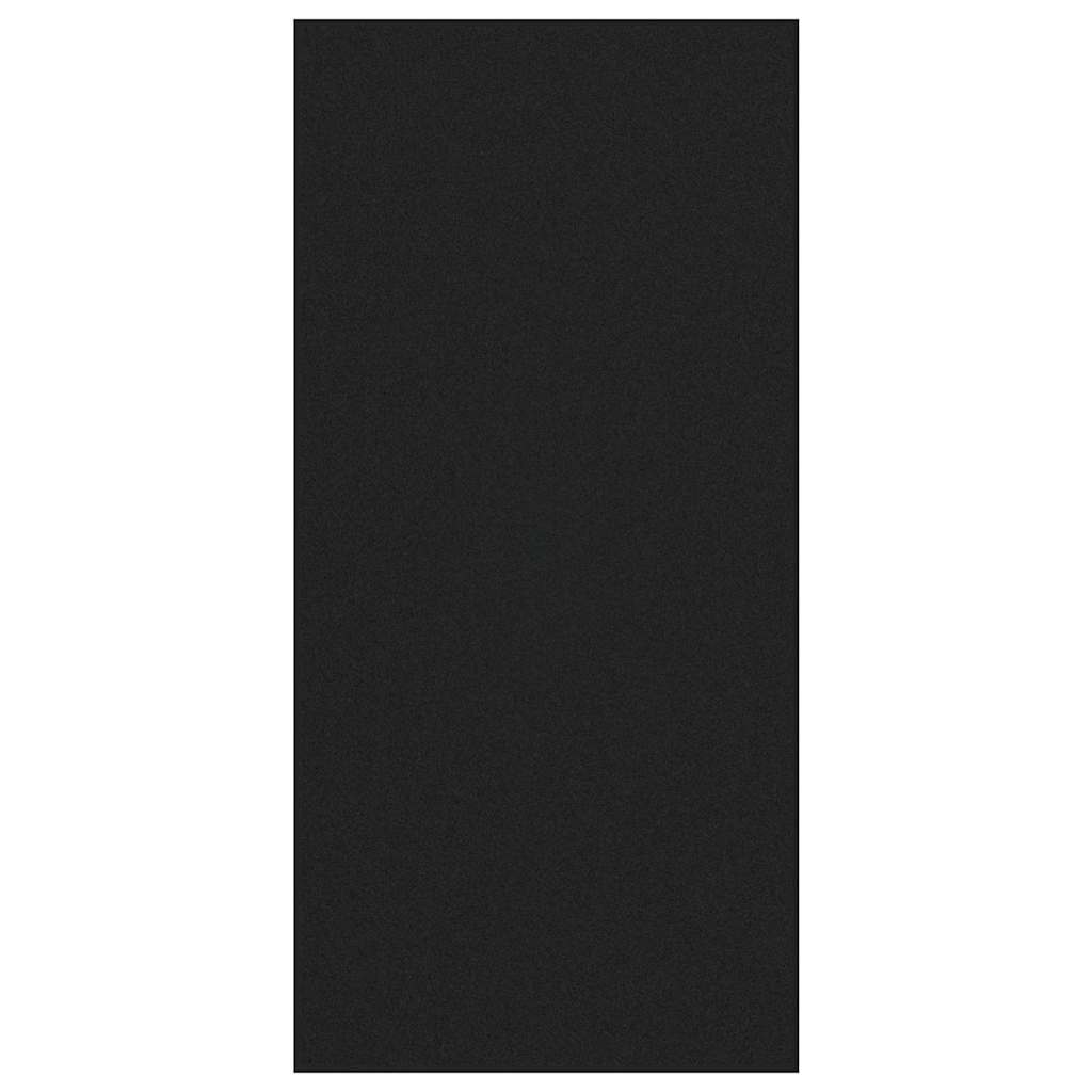 Fußmatte Rutschfest Polypropylen Schwarz 120 x 250 cm