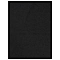 Fußmatte Rutschfest Polypropylen Schwarz 40 x 60 cm