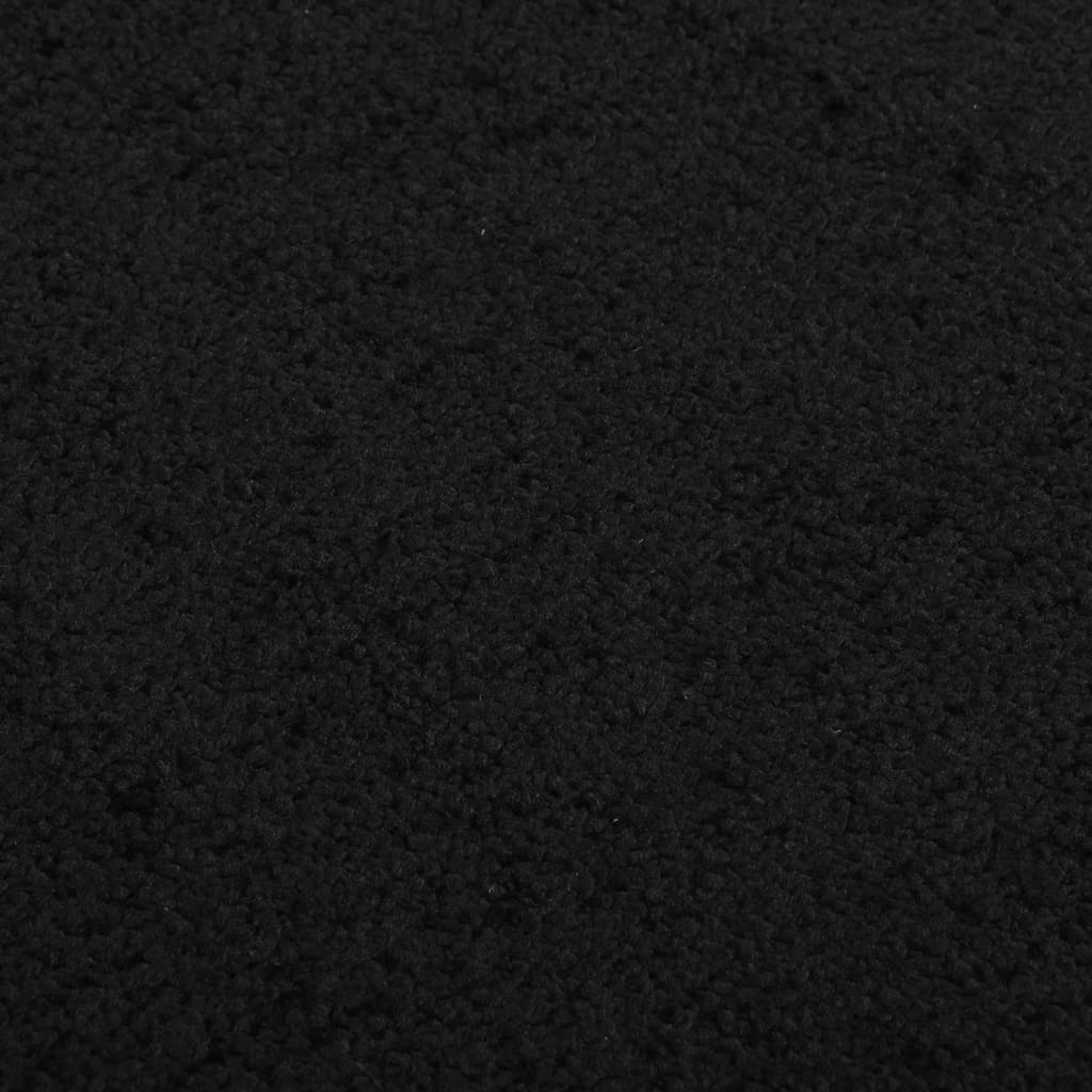 Fußmatte Rutschfest Polypropylen Schwarz 40 x 60 cm