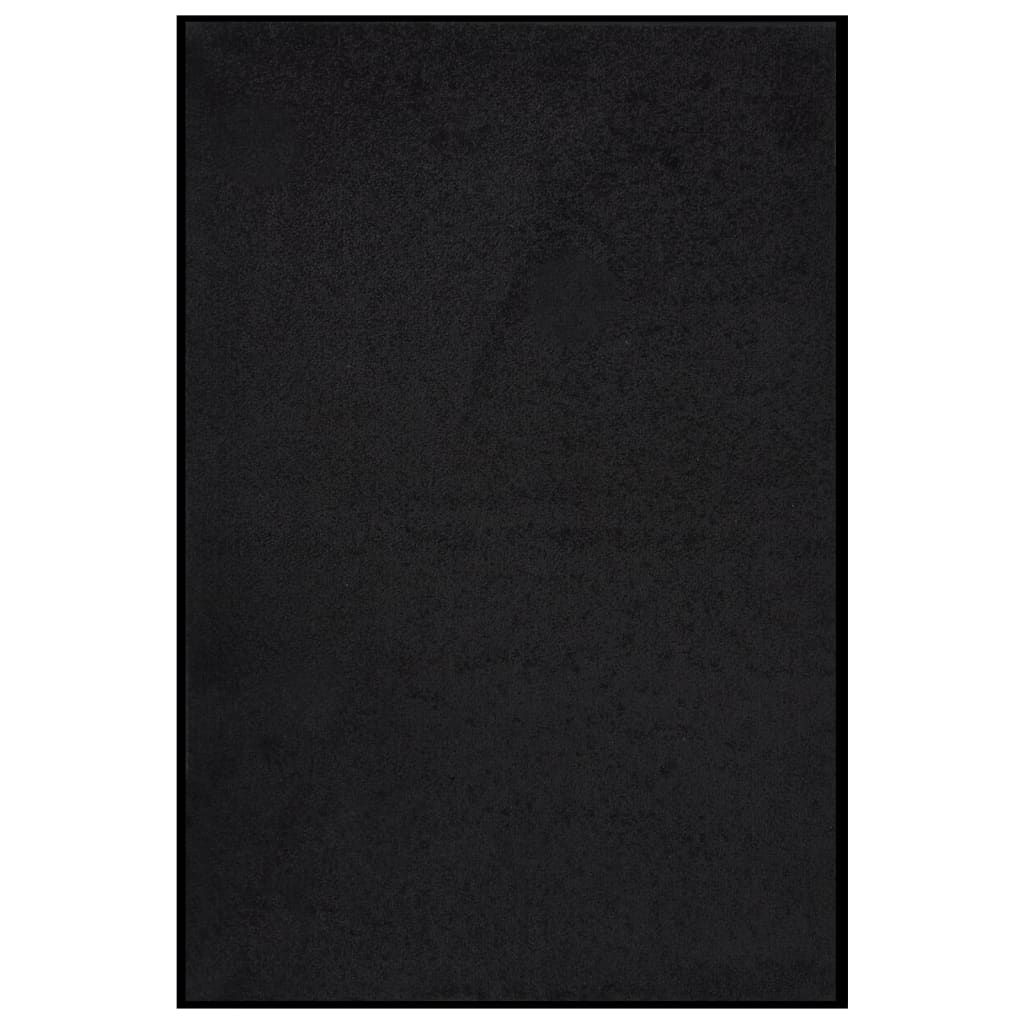Fußmatte Rutschfest Polypropylen Schwarz 80 x 120 cm