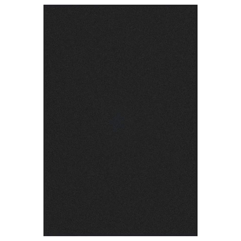 Fußmatte Rutschfest Polypropylen Schwarz 120 x 180 cm