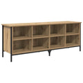 Schuhschrank Artisan-Eiche 131x35x50 cm Industrial Design