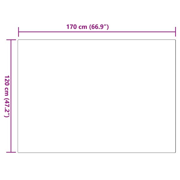 Kunstfell Teppich Grau 120 x 170 cm Rutschfest Weich